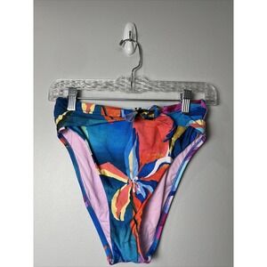 Sunshine 79‎ Swimsuit Bottoms Women's Size 2 High Waist Multicolor